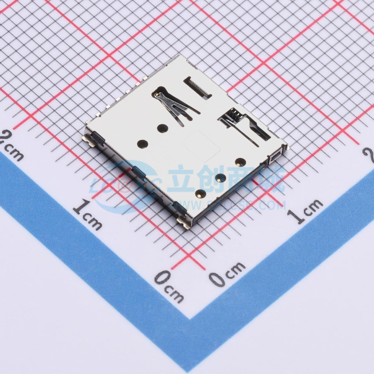 Linh kiện điện tử NANO SIM 7P H1.37 SMD - Techcore Việt Nam