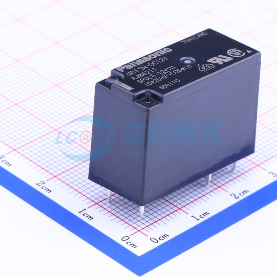 Rơ-le điện tử JW1FSN-DC12V PANASONIC 12V THT,28.6x12.8mm - Techcore Việt Nam