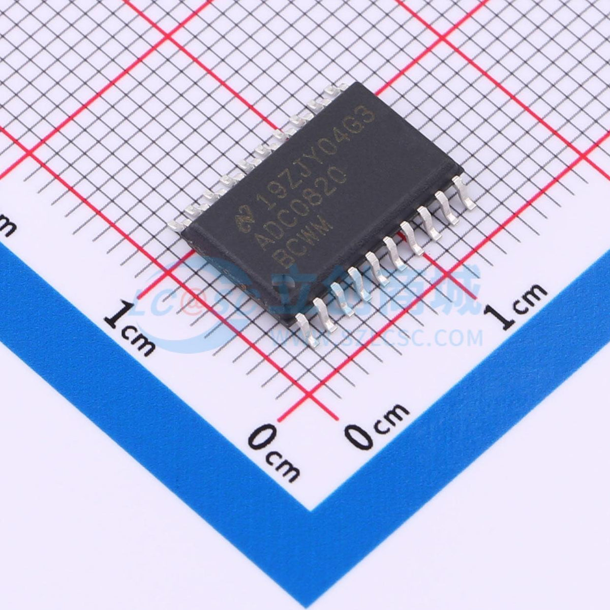 IC ADC ADC0820BCWMX/NOPB SOIC-20-300mil - Techcore Việt Nam