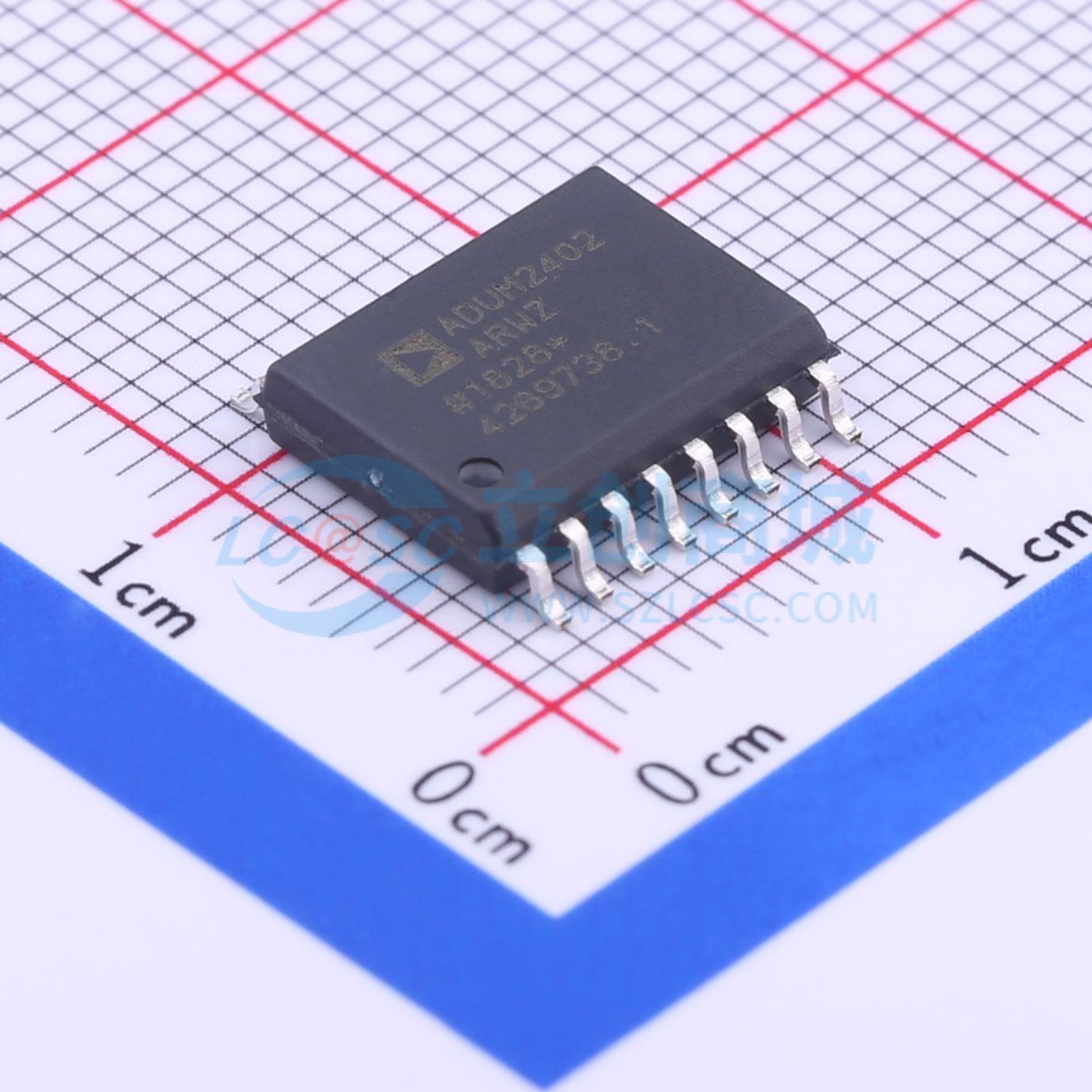 IC Cách Ly Số ADUM2402ARWZ-RL ADI SOIC-16-300mil 2Vrms 90Mbps - Techcore Việt Nam