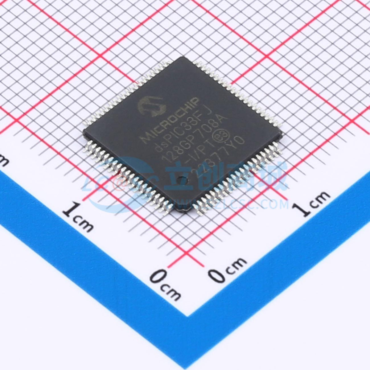 IC quản lý nguồn dsPIC33FJ128GP708A-I/PT MICROCHIP TQFP-80(12x12) - Techcore Việt Nam
