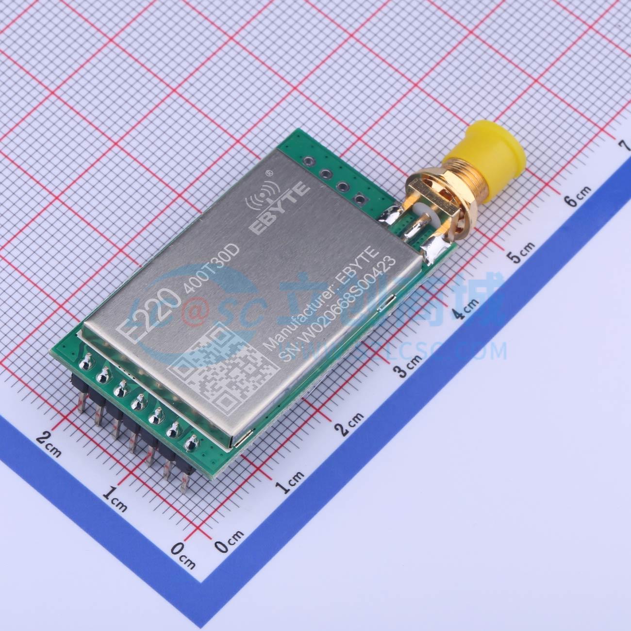 Module LoRa E220-400T30D EBYTE Xuyên lỗ Cho IoT Và Thiết Bị Nhúng - Techcore Việt Nam