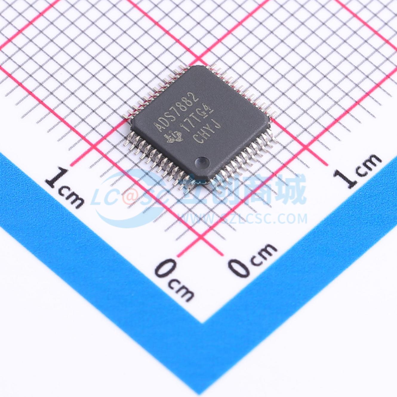IC ADC ADS7882IPFBR TQFP-48(7x7) - Techcore Việt Nam