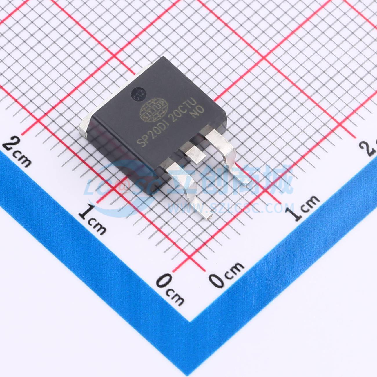 Diode SiC SP20D120CTU Siliup TO-263-2L 1.7V@20A - Techcore Việt Nam
