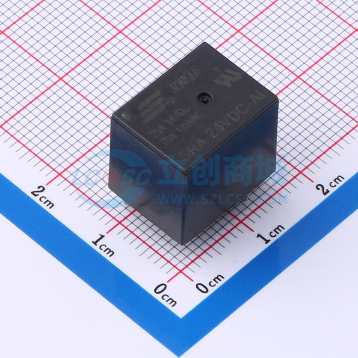 Rơ-le điện tử SRA-24VDC-AL SONGLE 24V THT,16x12.4mm - Techcore Việt Nam