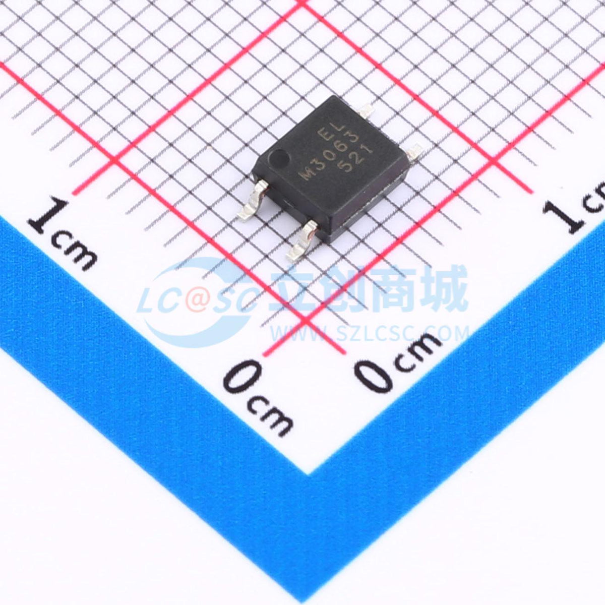 Relay bán dẫn TRIAC ELM3063(TA) EVERLIGHT SOP-4-175mil-2.54mm 1.5V - Techcore Việt Nam