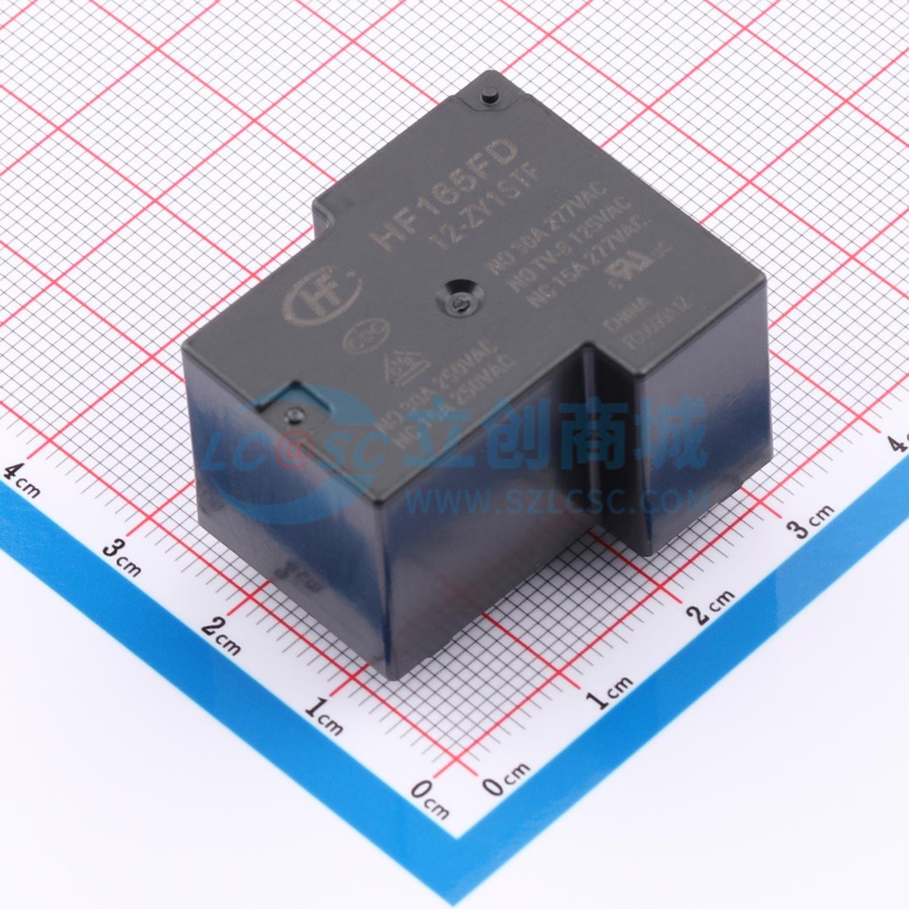 Rơ-le công suất HF165FD/12-ZY1STF HF - Techcore Việt Nam