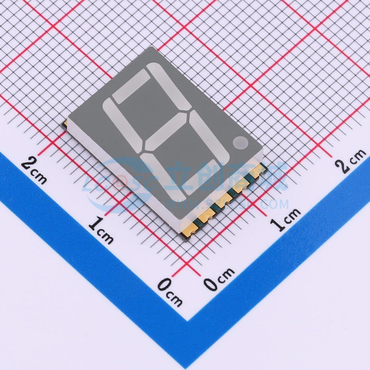 LED 7 đoạn GS5612CW-G Guangcai Display SMD,19x12.5mm Cathode chung - Techcore Việt Nam
