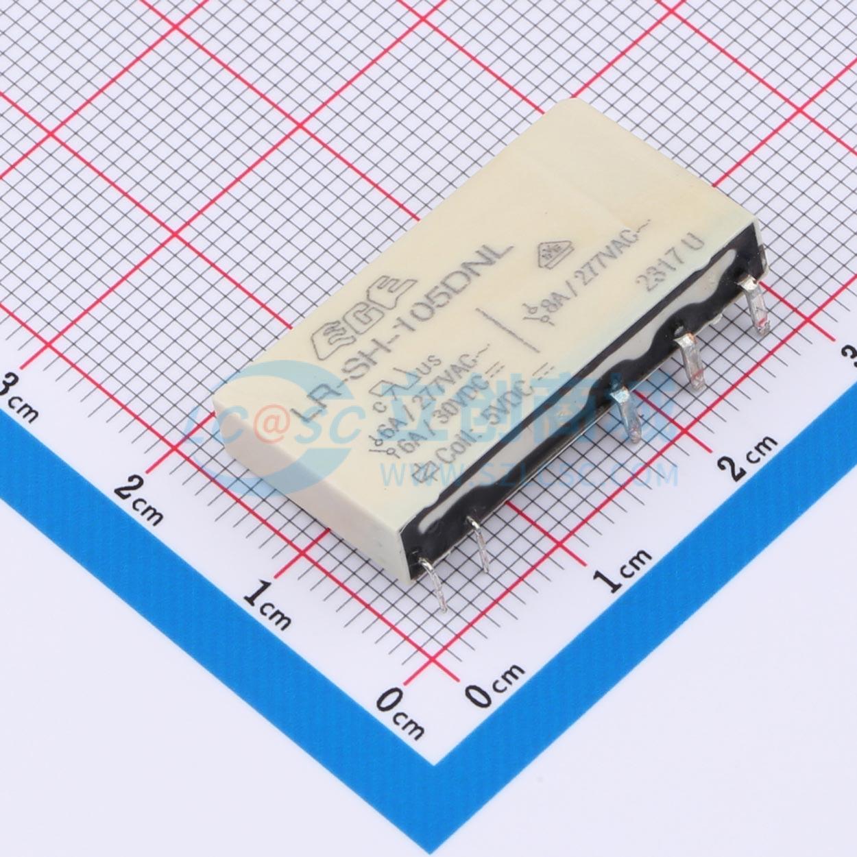 Rơ-le công suất ETR-LR-SH-105DNLZ ECE 5V SIP,28x5mm - Techcore Việt Nam