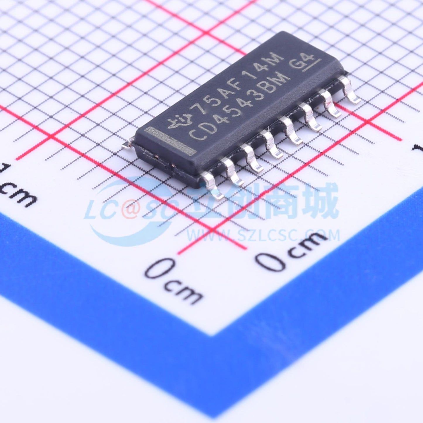 IC điều khiển LCD CD4543BM96 TI SOIC-16 1V - Techcore Việt Nam