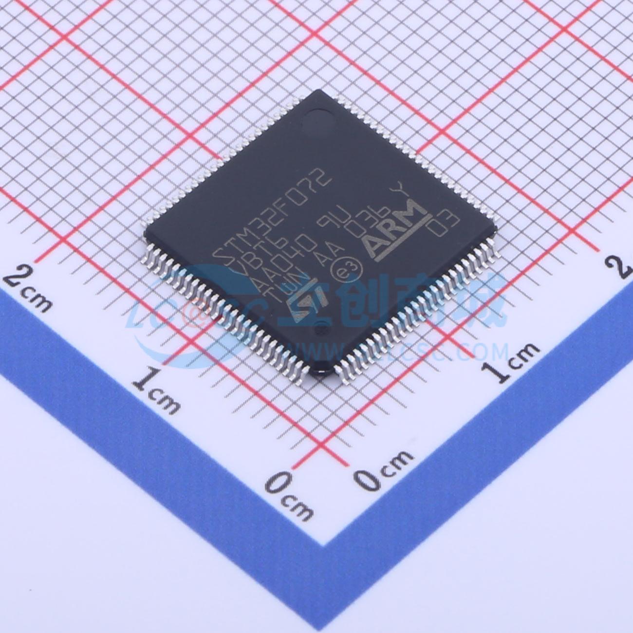 IC quản lý nguồn STM32F072VBT6 STMicroelectronics LQFP-100(14x14) - Techcore Việt Nam