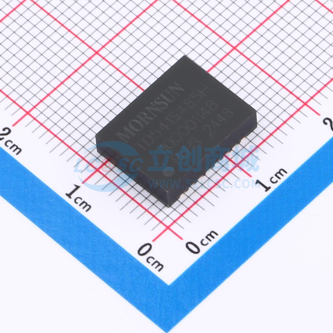 IC Thu Phát RS485/RS422 Cách Ly Tích Hợp Nguồn TD541S485H MORNSUN DFN-16(10x13) - Techcore Việt Nam