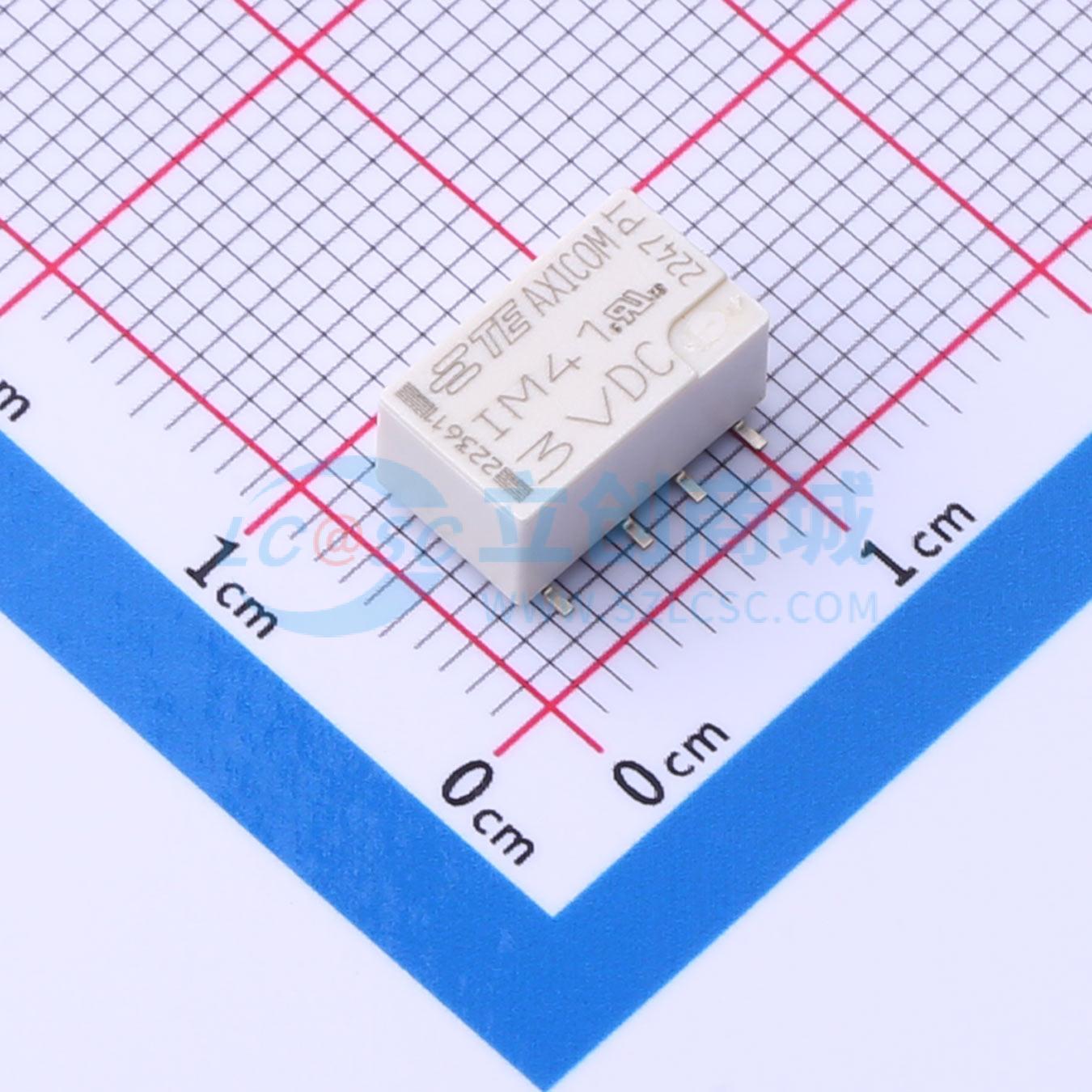 Rơ-le chốt từ 5-1462037-4 TE Connectivity 3V SMD,10x6mm - Techcore Việt Nam