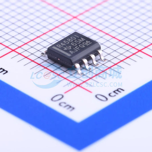 IC Khuếch Đại Công Suất Âm Thanh RC4580IDR Texas Instruments SOIC-8 2 kênh 32 V 12 MHz - Techcore Việt Nam
