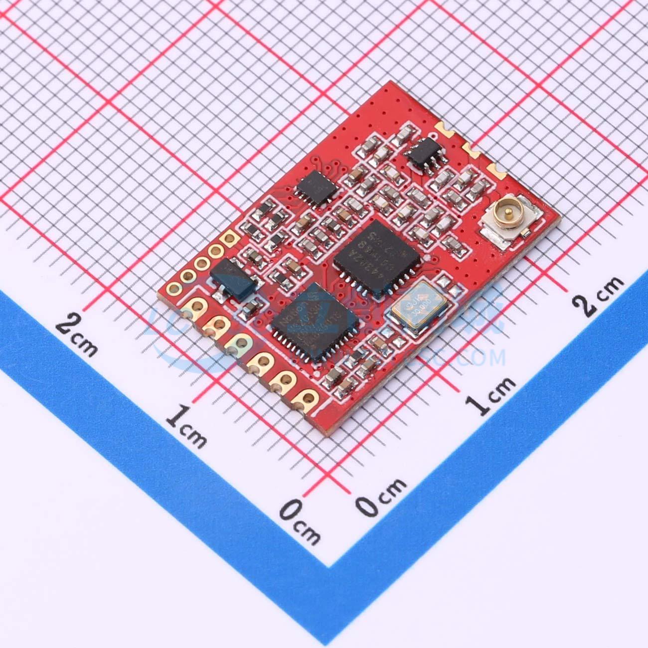 Module RF GC433-TC011H Silicontra SMD 21.7x15.5mm 433MHz - Techcore Việt Nam