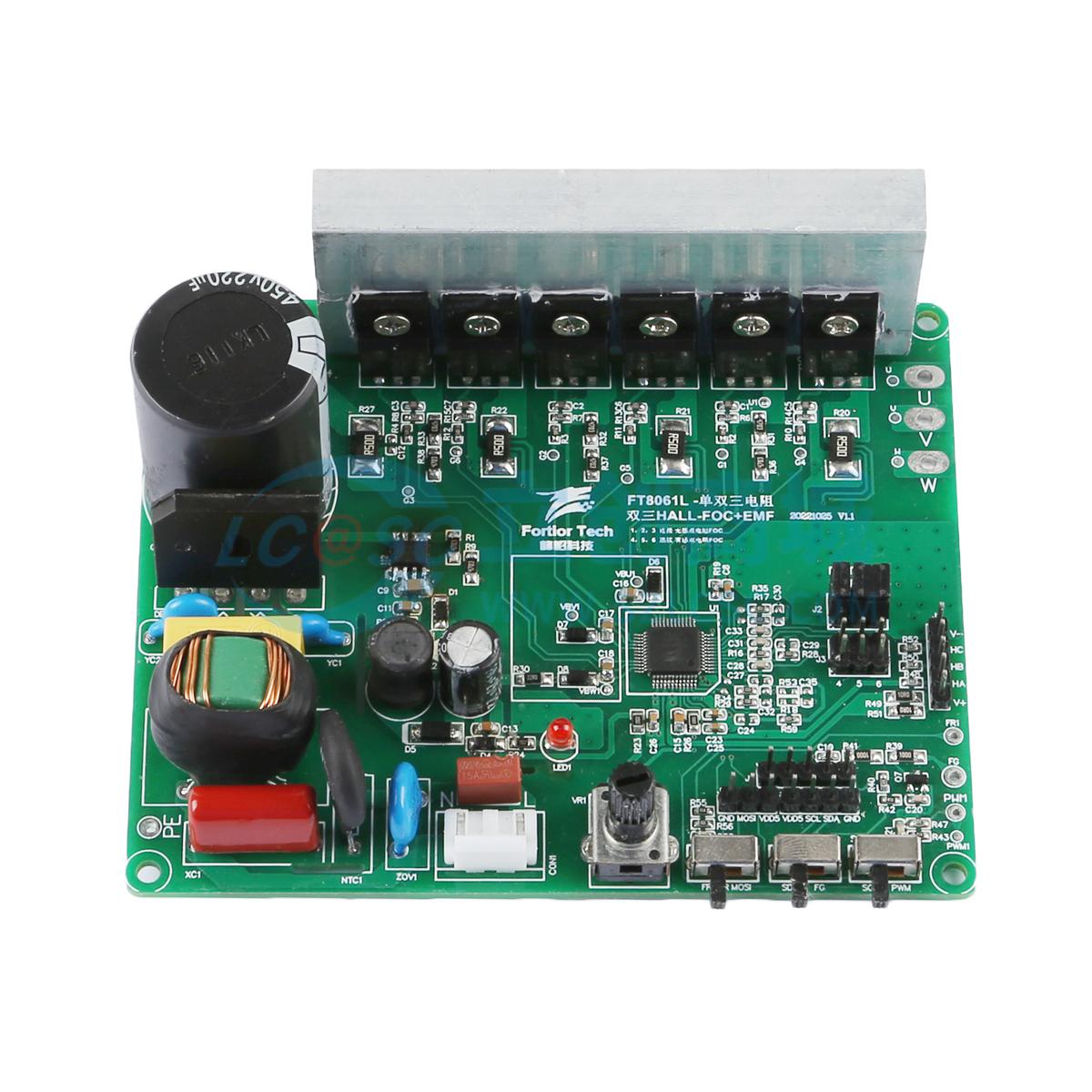 Bo mạch phát triển FT8061-High-voltage-DEMO Fortior Tech - Techcore Việt Nam