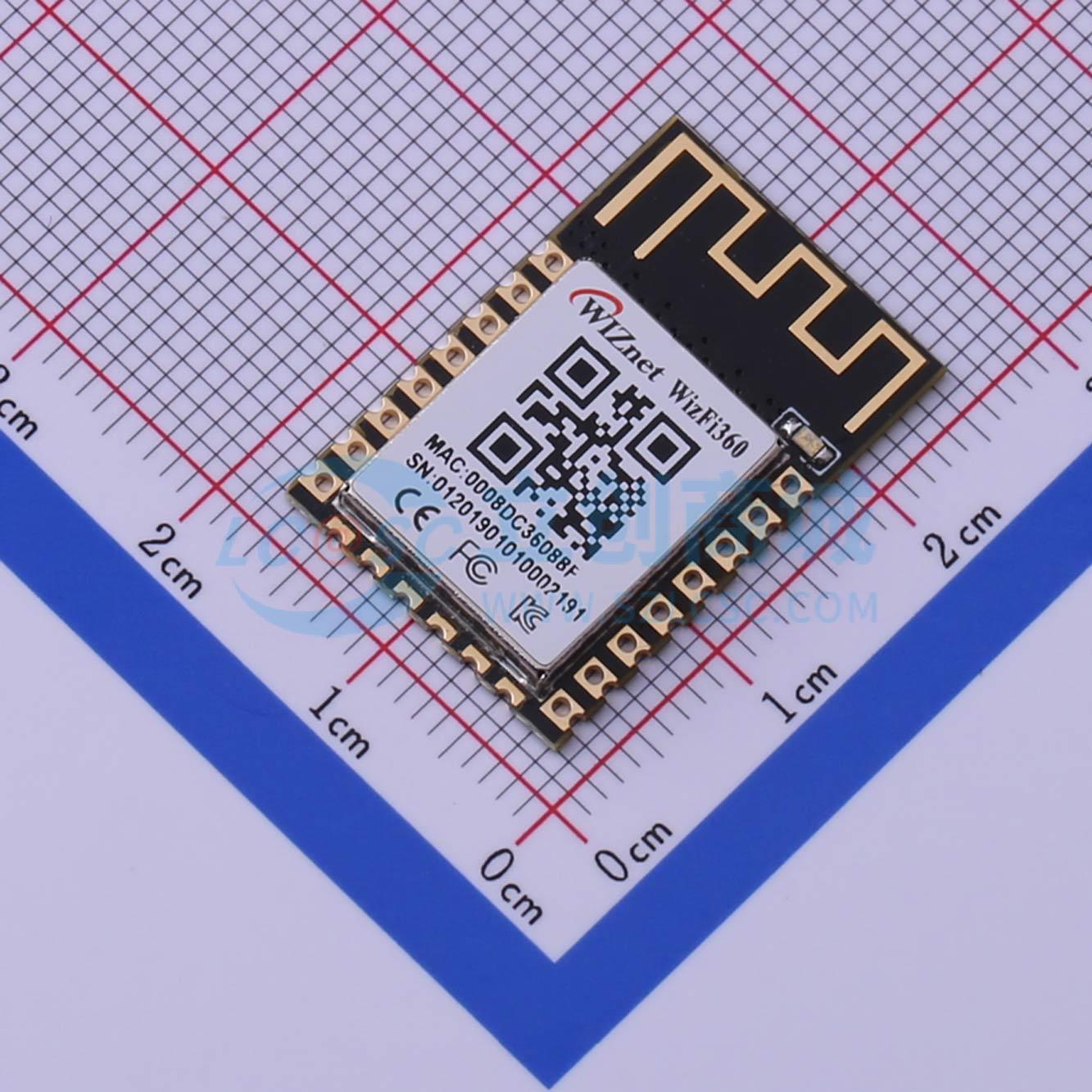 Module WiFi WizFi360-PA WIZNET SMD 24x16mm 2.4GHz Cho IoT Và Thiết Bị Nhúng - Techcore Việt Nam