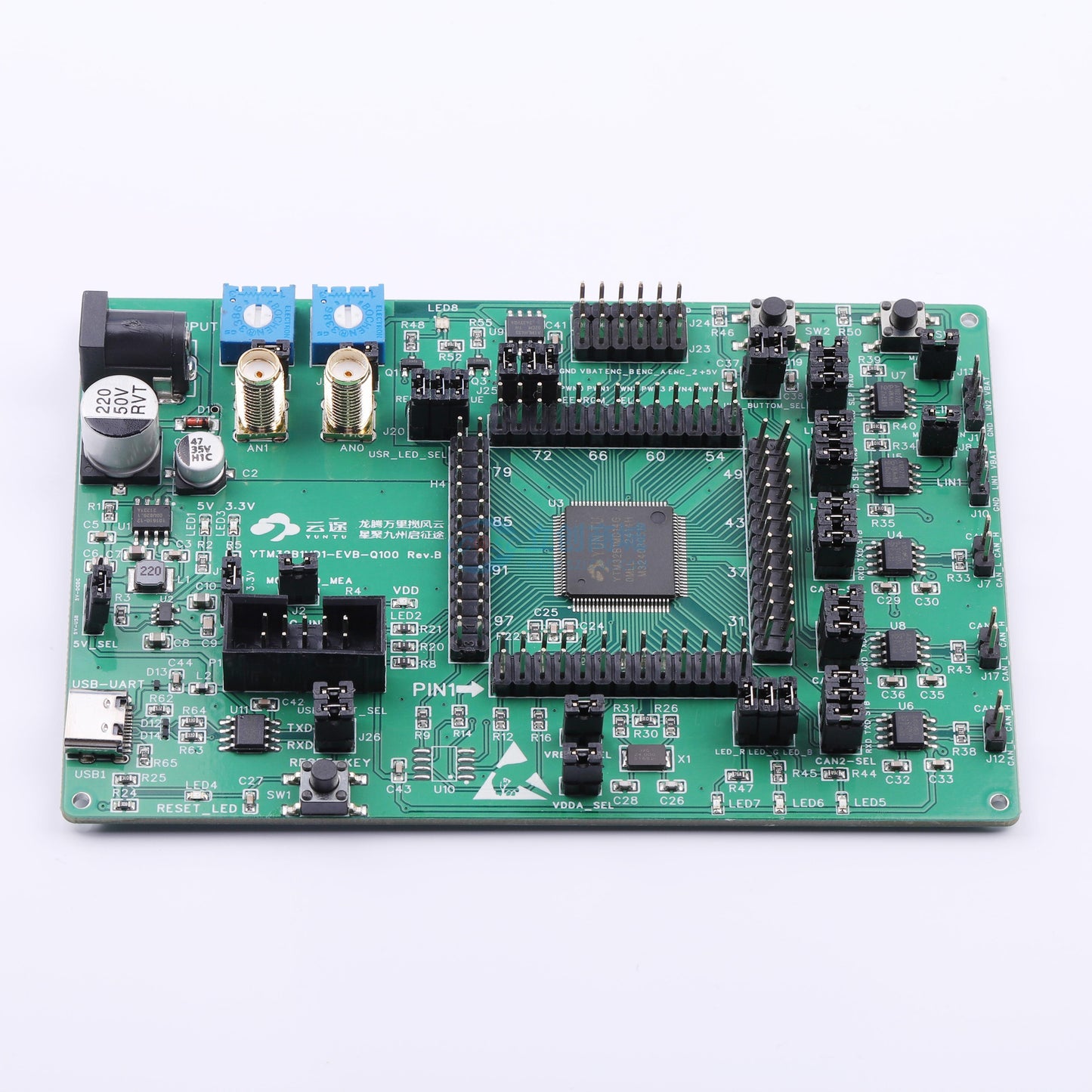 Bo mạch phát triển YTM32B1MD1-EVB-Q100-Rev.B Không xác định - Techcore Việt Nam