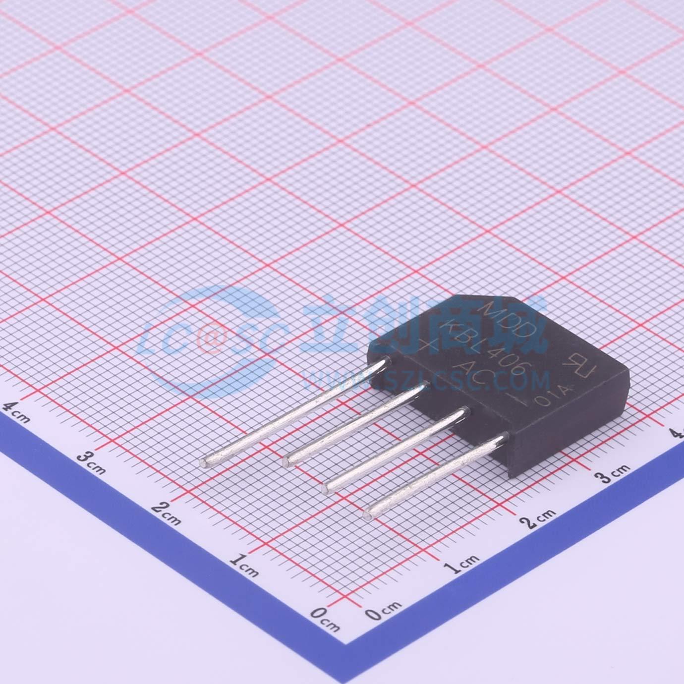 Diode bán dẫn KBL406 MDD - Techcore Việt Nam