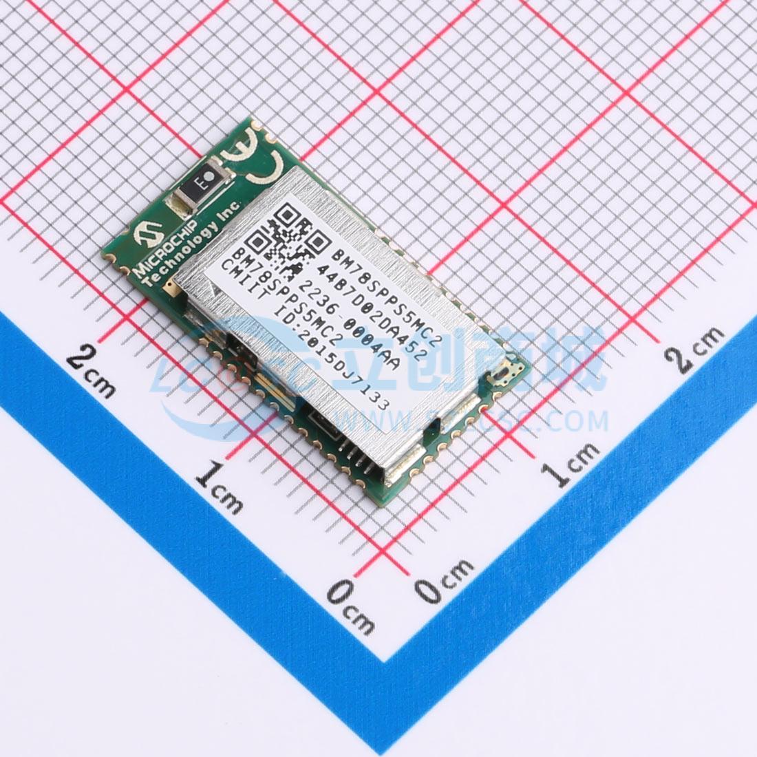 Module Bluetooth BM78SPPS5MC2-0004AA MICROCHIP SMD - Techcore Việt Nam