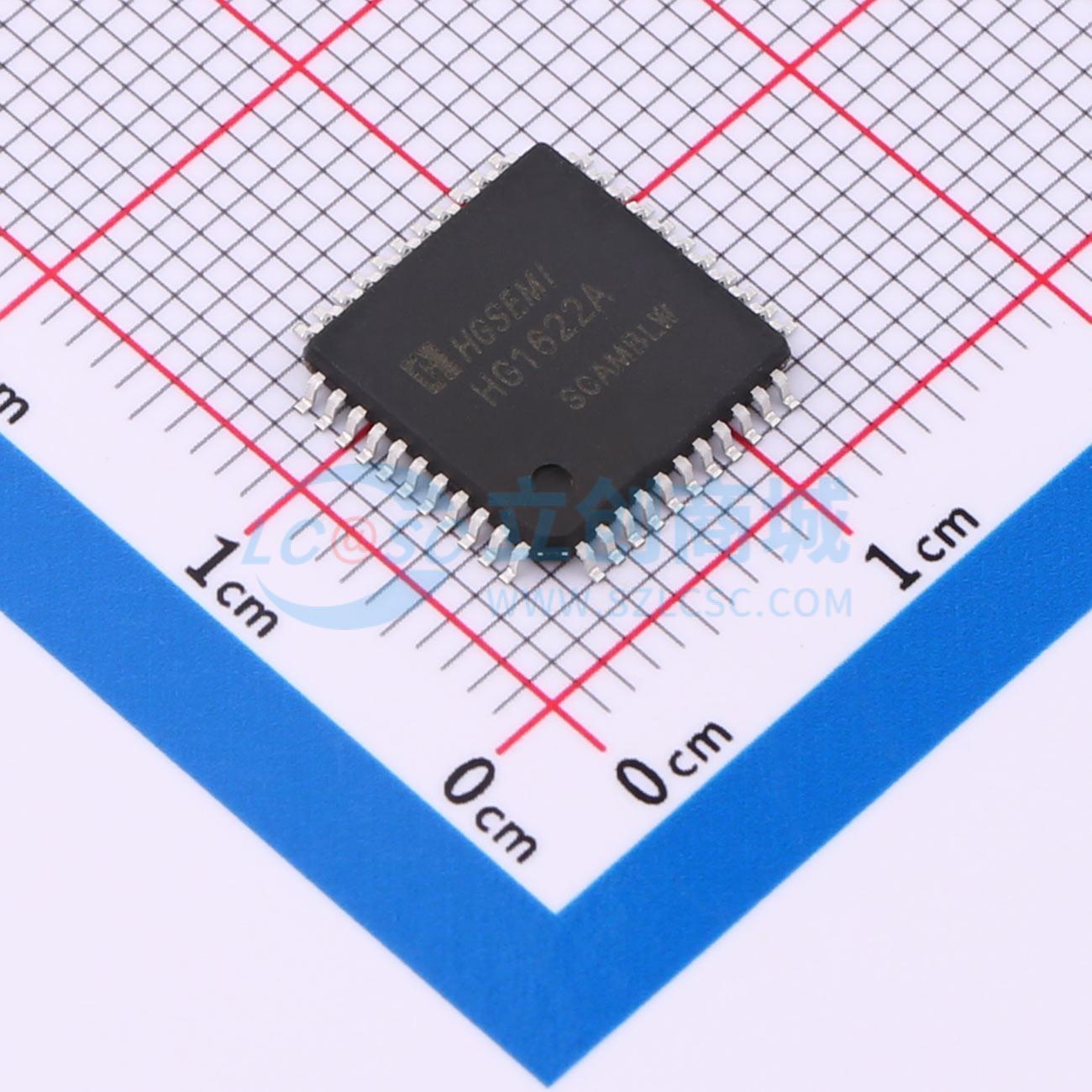 IC điều khiển LCD HG1622A-LQ44 HGSEMI LQFP-44 1V - Techcore Việt Nam