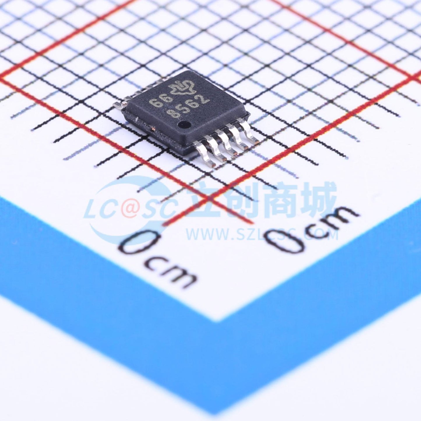 IC DAC DAC8562SDGSR VSSOP-10-0.5mm - Techcore Việt Nam