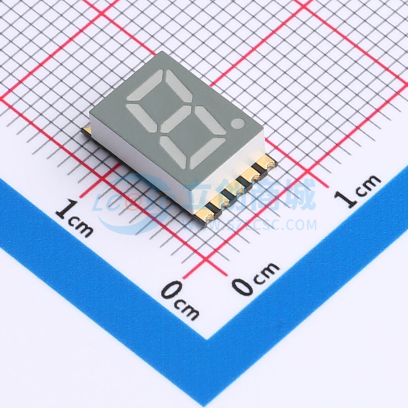 LED 7 đoạn GS3011AB-G Guangcai Display SMD,12x7.3mm 100mW - Techcore Việt Nam