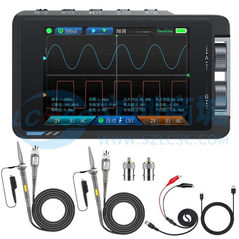 Máy hiện sóng DS215H Plus FNIRSI Độ chính xác cao Dùng Cho Đo Kiểm Điện Tử - Techcore Việt Nam
