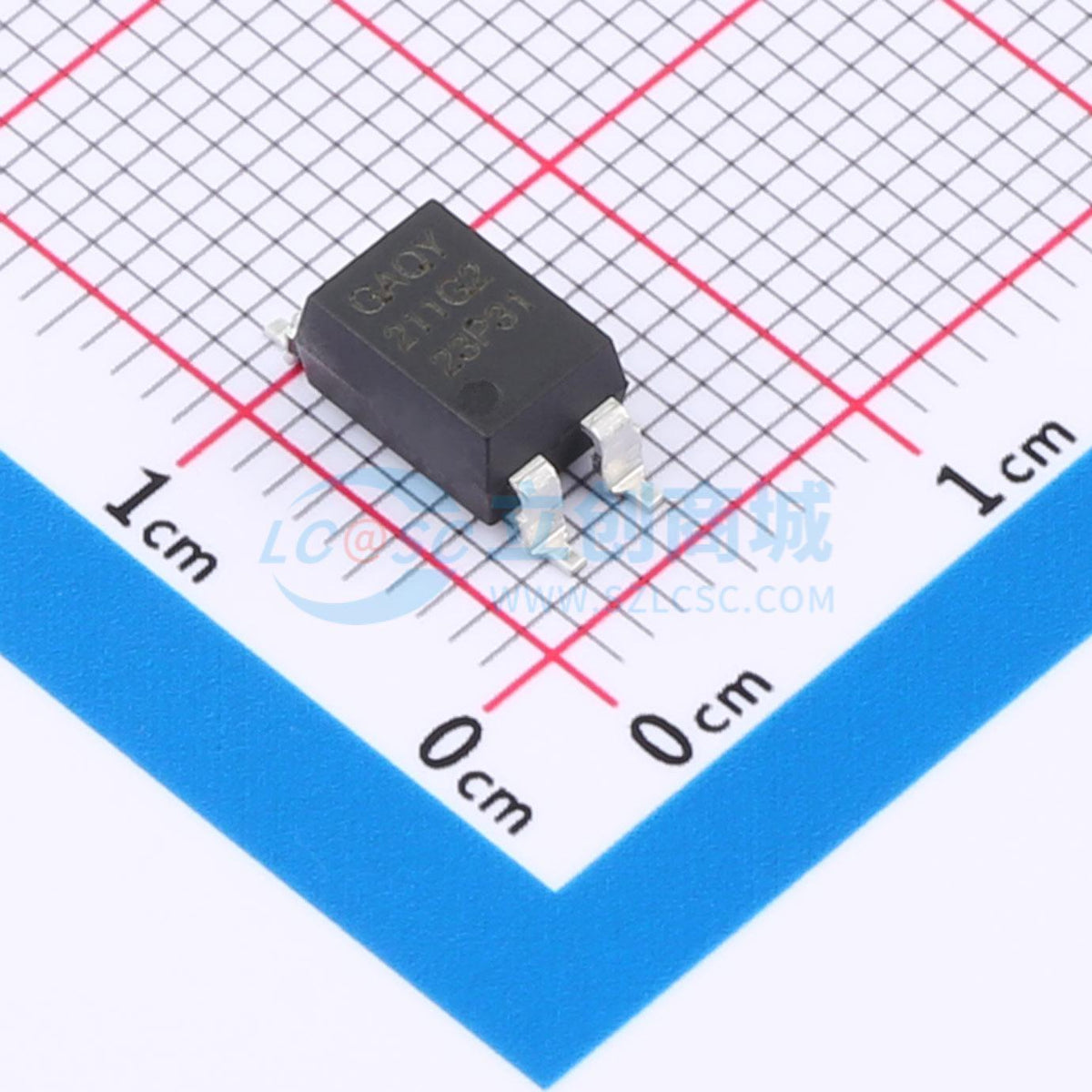 Relay bán dẫn MOS GAQY211G2EH SUPSiC SMD-4P 40V - Techcore Việt Nam