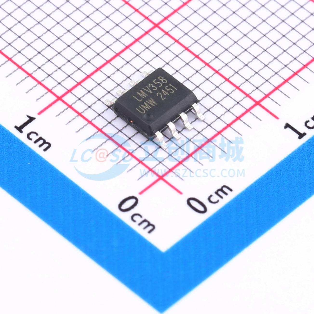 IC Khuếch Đại Thuật Toán LMV358IDR(UMW) SOP-8 1 kênh Rail-to-Rail 1 MHz - Techcore Việt Nam
