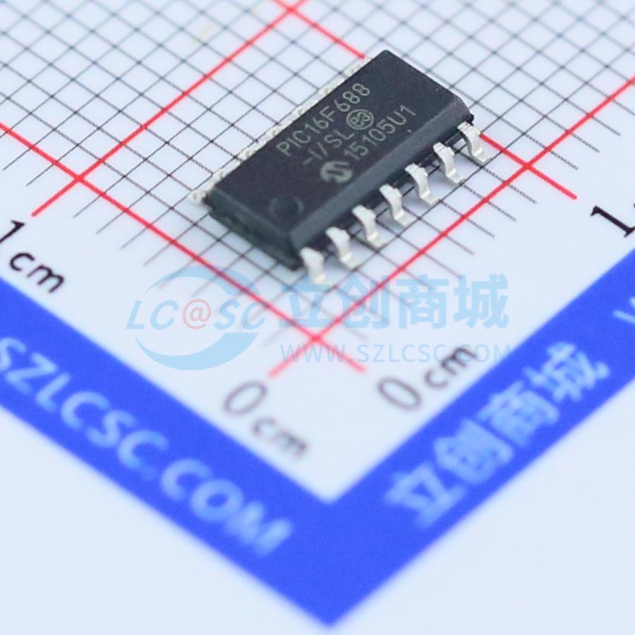 Vi điều khiển MCU PIC16F688-I/SL MICROCHIP SOIC-14 - Techcore Việt Nam