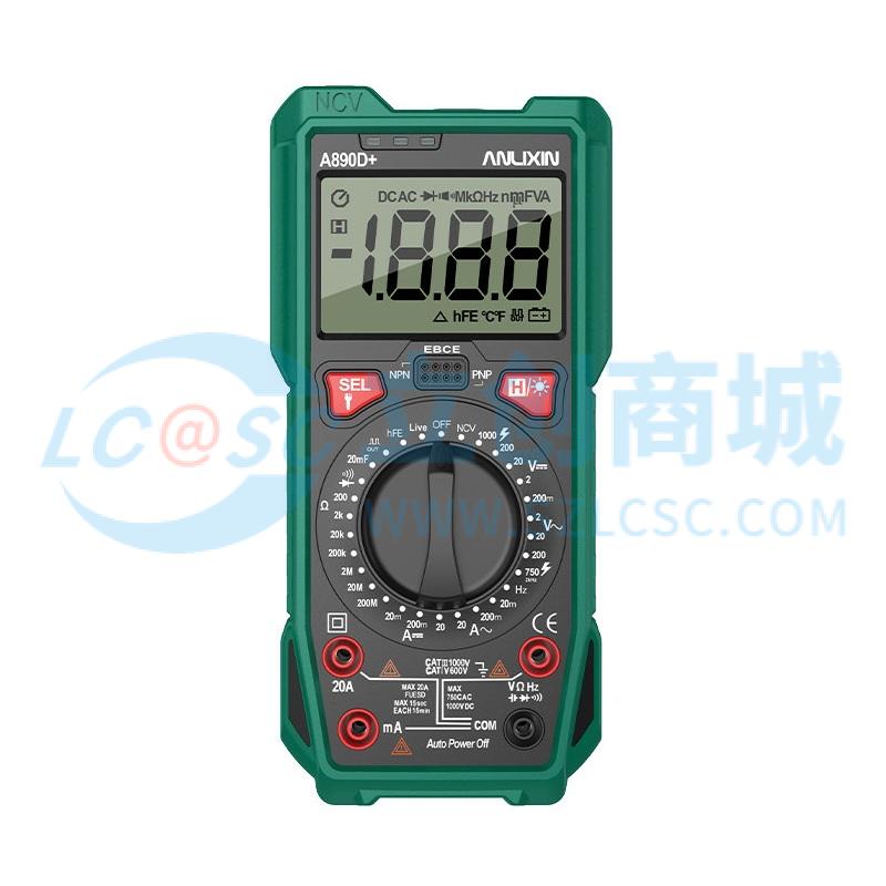 Đồng hồ vạn năng ALX-A890D+ ANLIXIN Phù hợp kiểm tra và bảo trì hiện trường - Techcore Việt Nam