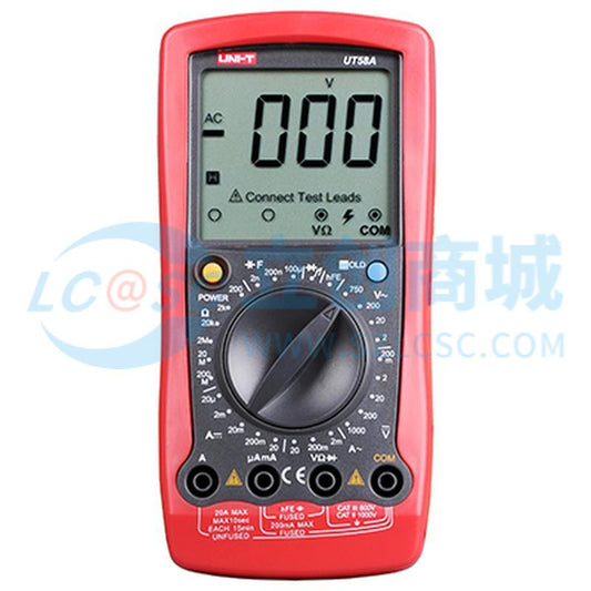 Đồng hồ vạn năng UT58A UNI-T Kiểm tra diode Dùng Cho Đo Kiểm Điện Tử - Techcore Việt Nam