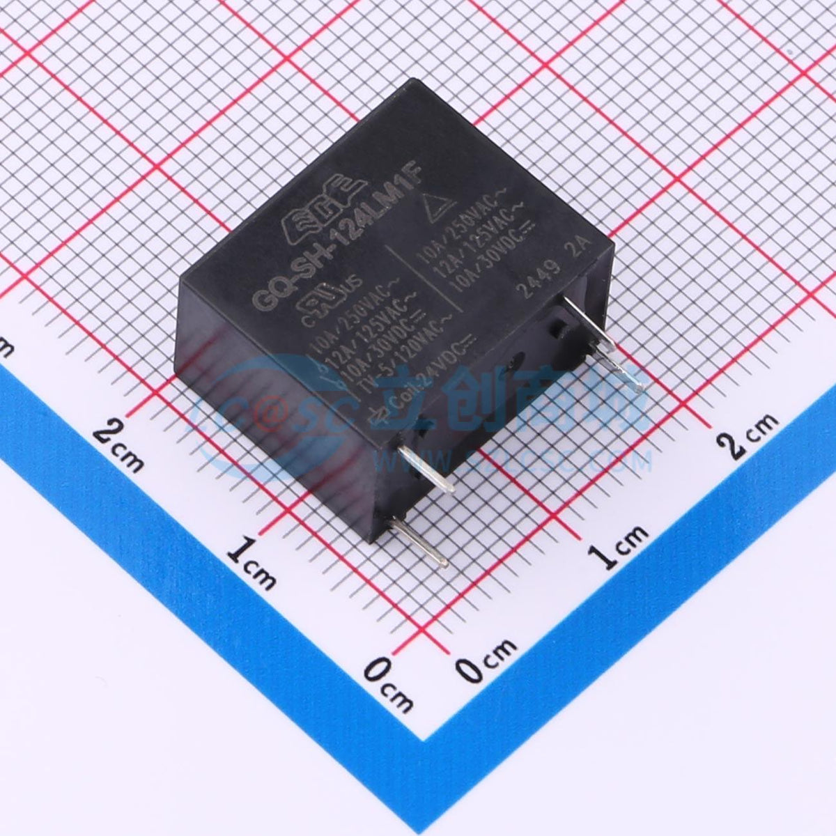 Rơ-le điện tử ETR-GQ-SH-124LM1FZ ECE 24V THT,18.2x10mm - Techcore Việt Nam