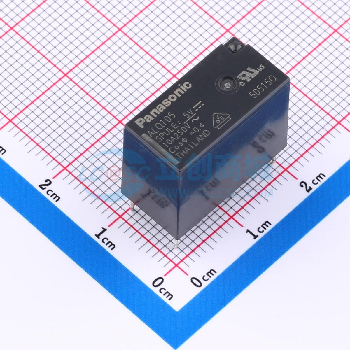 Rơ-le điện tử ALQ105 PANASONIC 5V THT,20x10mm - Techcore Việt Nam