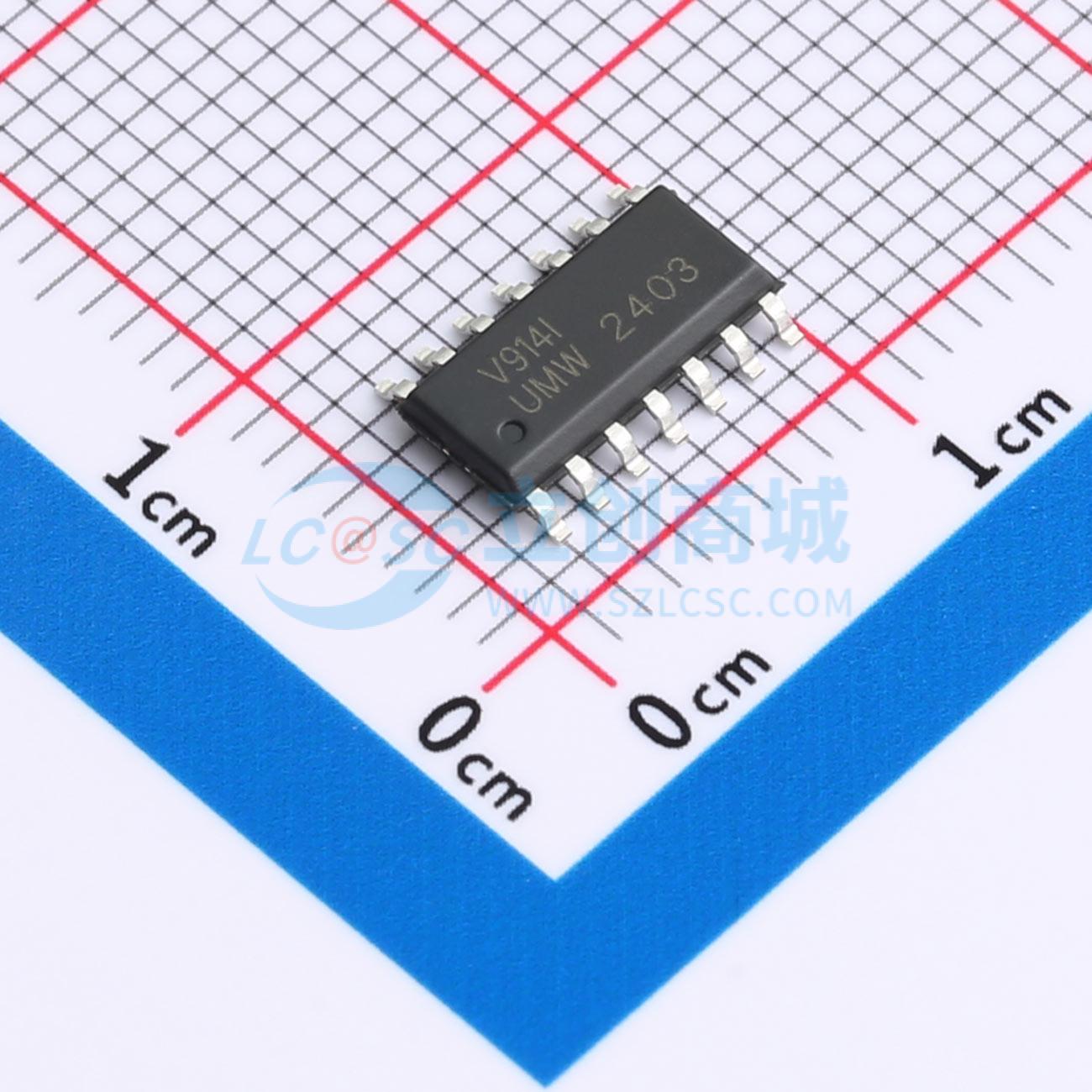 IC Khuếch Đại Thuật Toán TSV914IDT(UMW) SOP-14 4 kênh Rail-to-Rail 8 MHz - Techcore Việt Nam