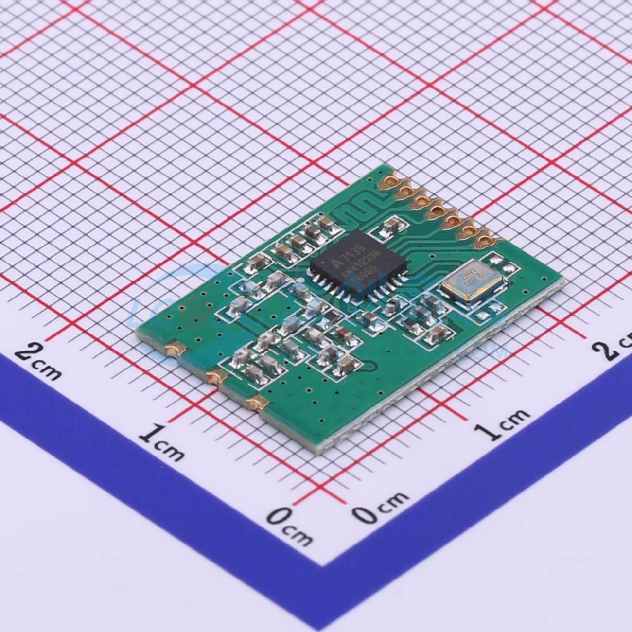 Module RF A7139S433 Vollgo SMD 20x15mm A7139433MHz :VG433SNX39-6W3 - Techcore Việt Nam