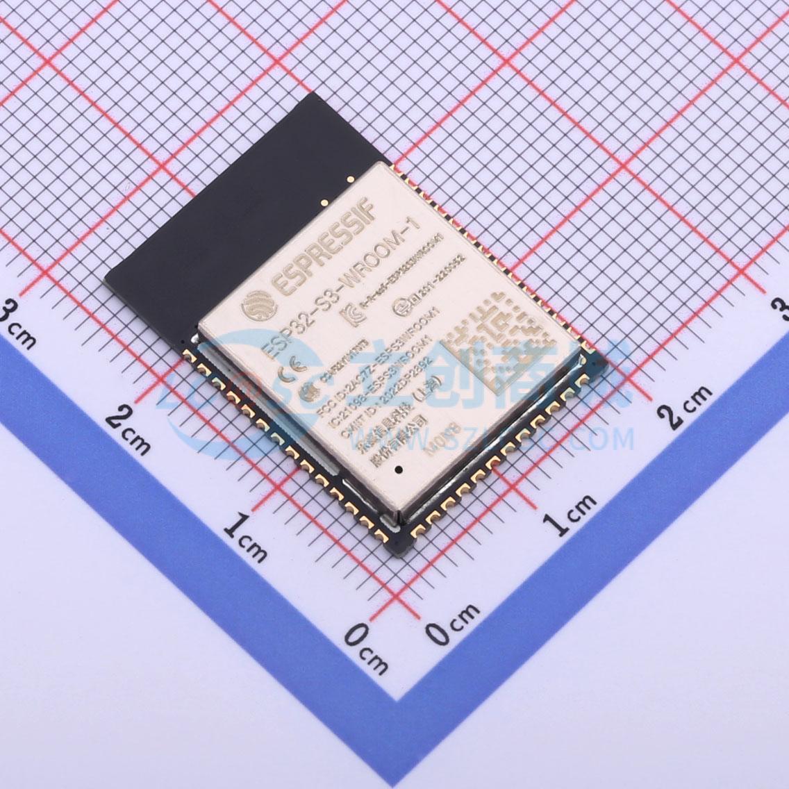 Module WiFi ESP32-S3-WROOM-1-N8 ESPRESSIF SMD 25.5x18mm 2.4GHz - Techcore Việt Nam