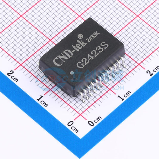 Biến Áp Mạng Ethernet G2423S CND-tek SMD-24P,17.8x12.3mm 1:1 1000M 350uH - Techcore Việt Nam