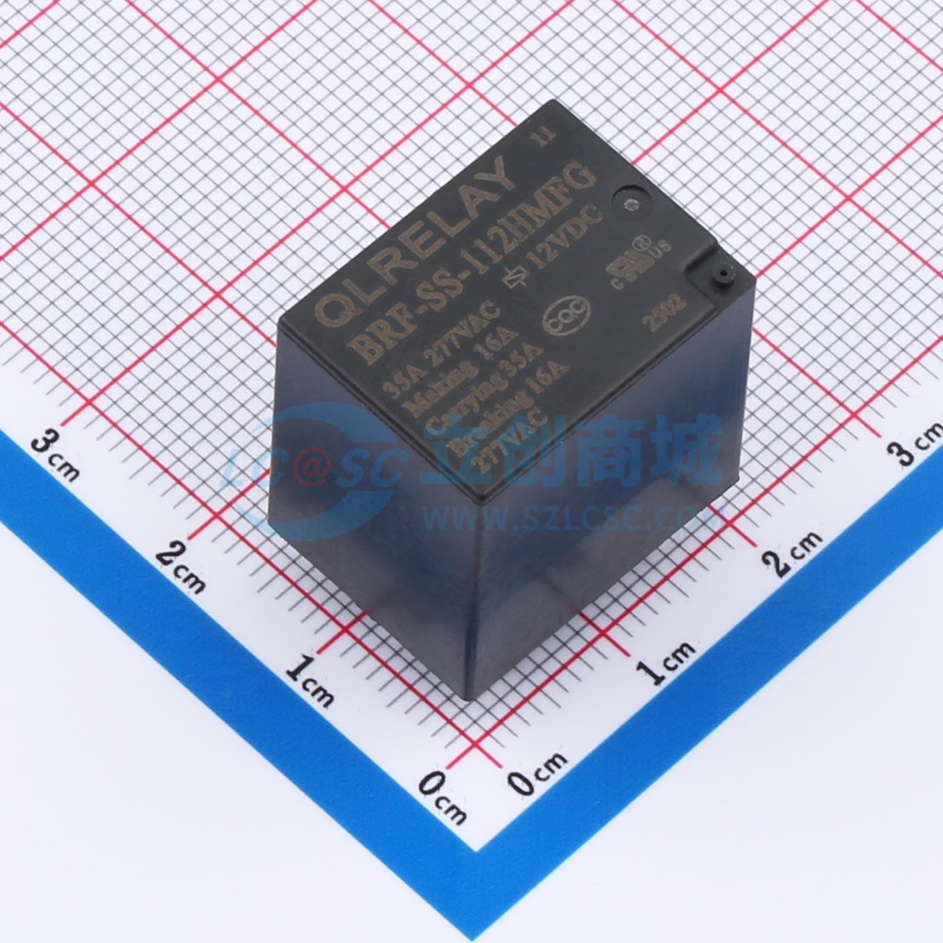 Rơ-le điện tử BRF-SS-112HMFG QLRELAY 12V THT,21.5x16mm - Techcore Việt Nam