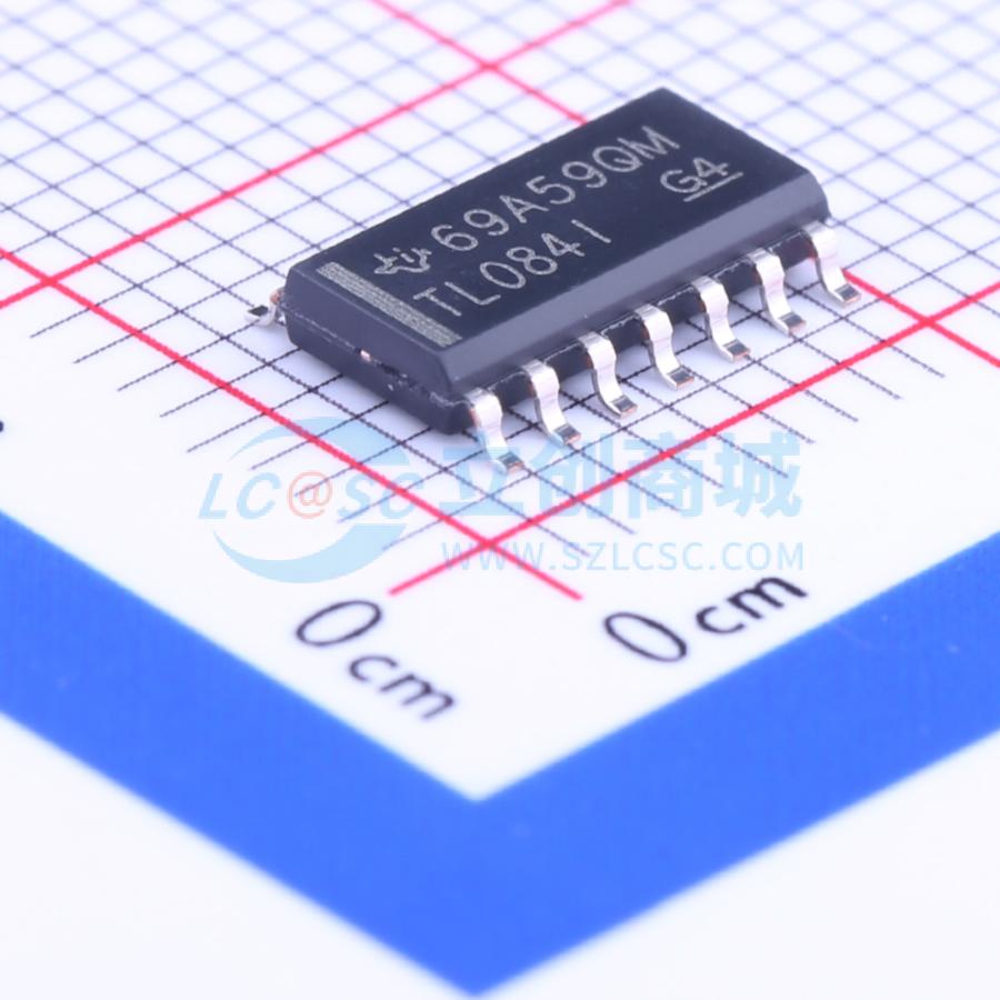 IC Khuếch Đại Thuật Toán Đầu Vào FET TL084IDR Texas Instruments SOIC-14 4 kênh 30 V 3 MHz - Techcore Việt Nam