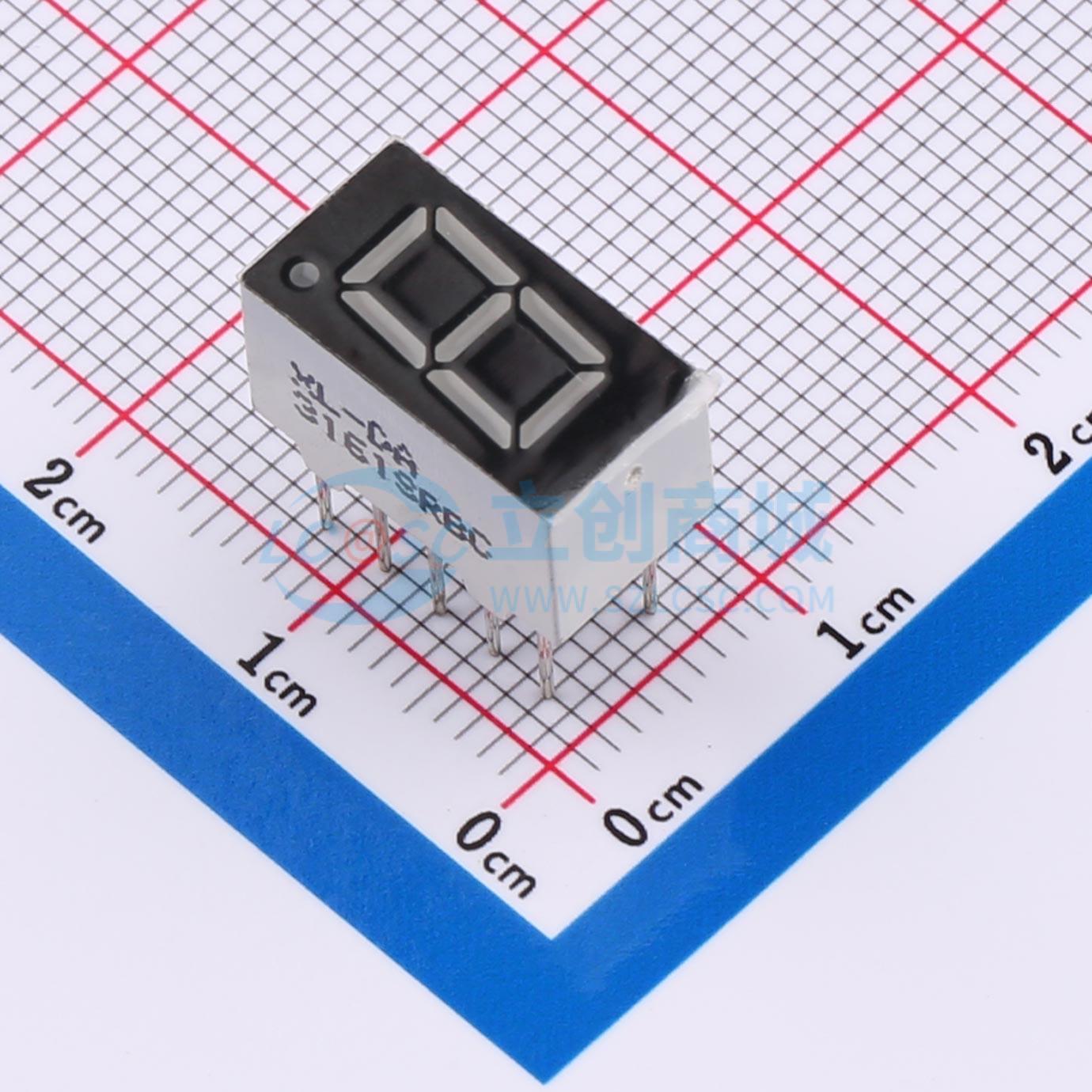 LED 7 đoạn XL-DA3161SRBC XINGLIGHT DIP,14x7.5mm Cathode chung - Techcore Việt Nam