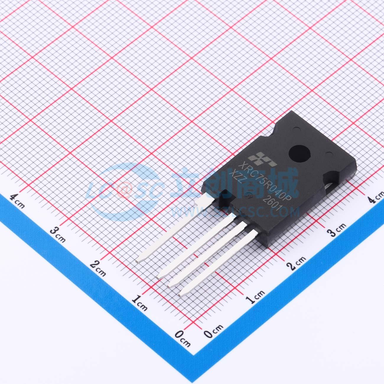 MOSFET SiC XRC75R40P XNRUSEMI TO-247-4L 750V - Techcore Việt Nam