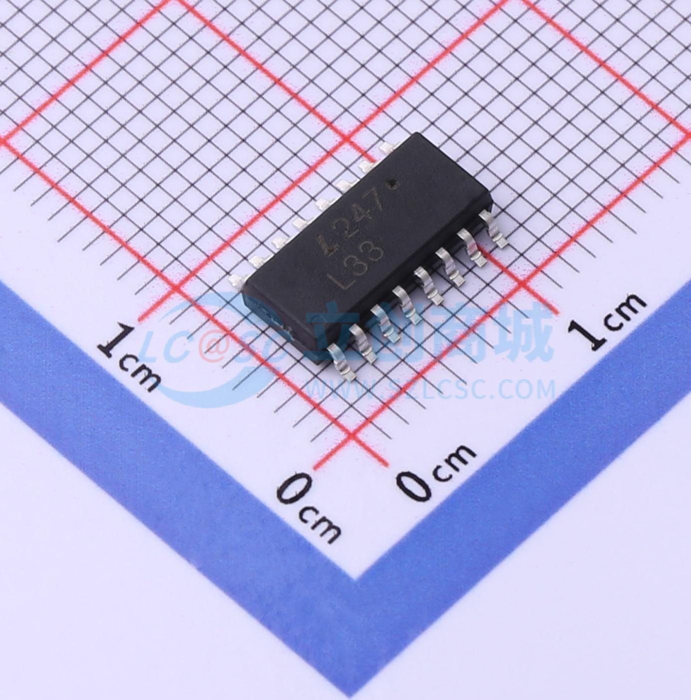 Optocoupler transistor LTV-247-G LITEON SOP-16-4.4mm 1.2V - Techcore Việt Nam