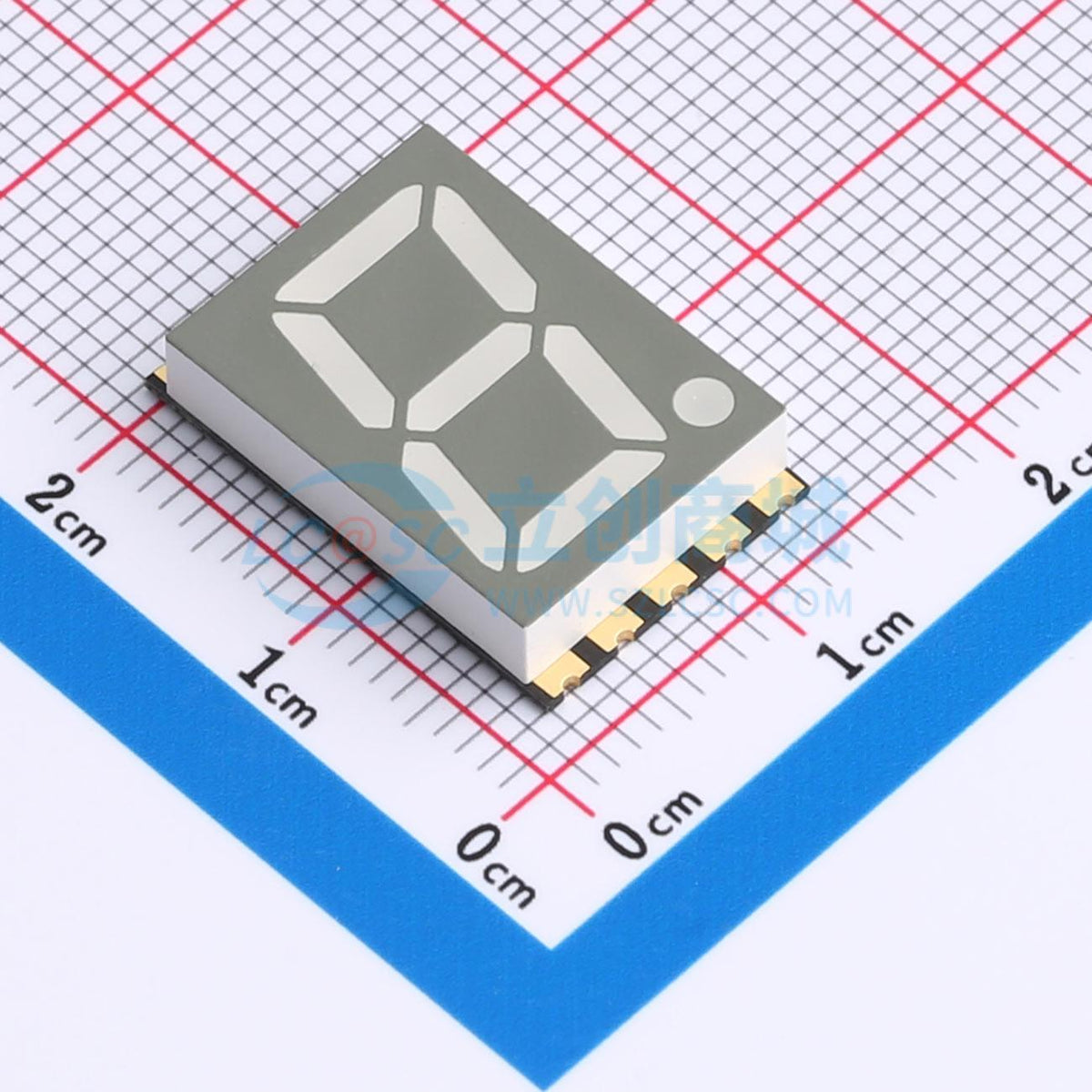 LED 7 đoạn GS5611CR-G Guangcai Display SMD,19x12.4mm Cathode chung - Techcore Việt Nam