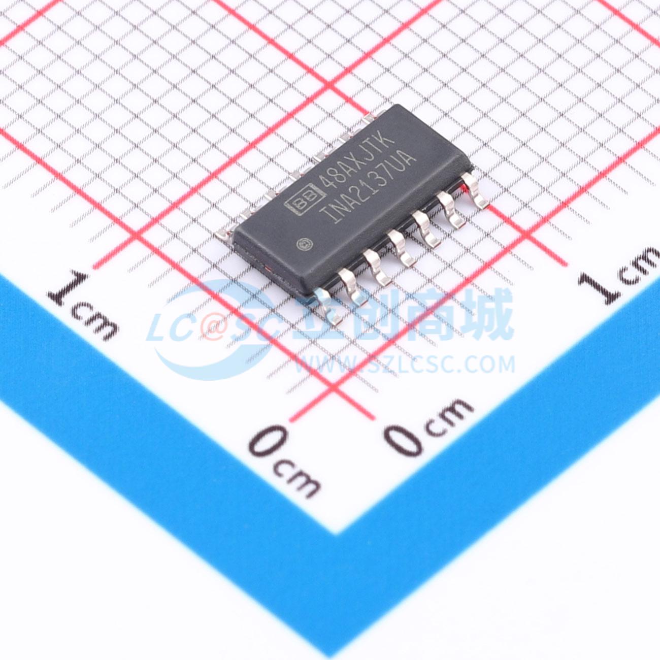 IC Khuếch Đại Công Suất Âm Thanh INA2137UA/2K5 Texas Instruments SOIC-14 2 kênh -18–18 V - Techcore Việt Nam