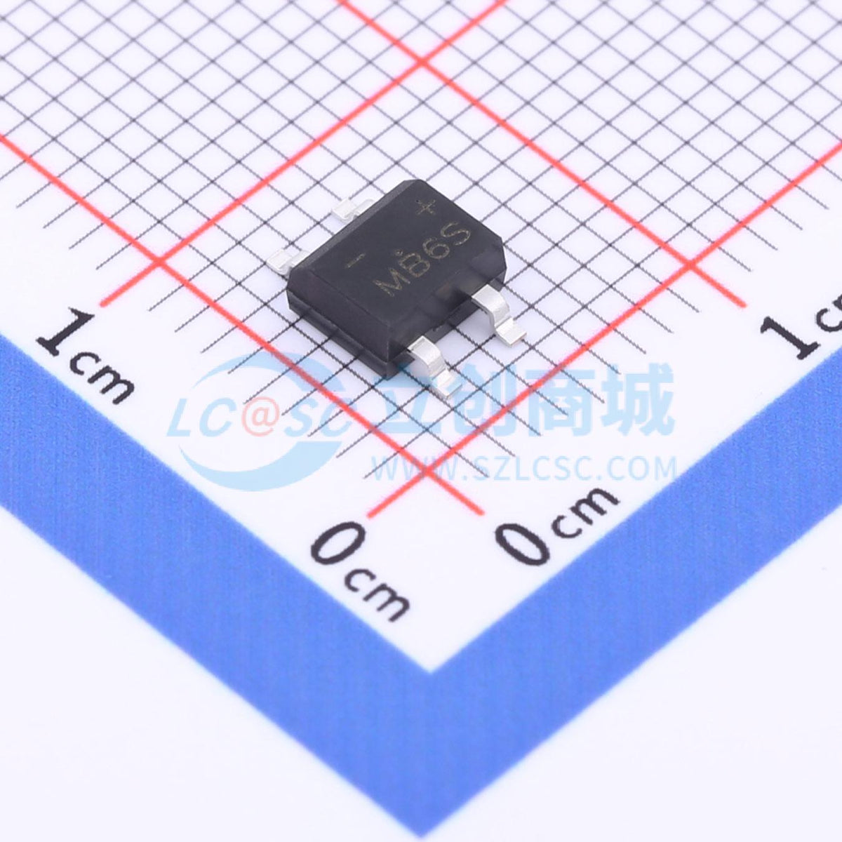 Cầu chỉnh lưu MB6S HKT 1V@0.5A - Techcore Việt Nam