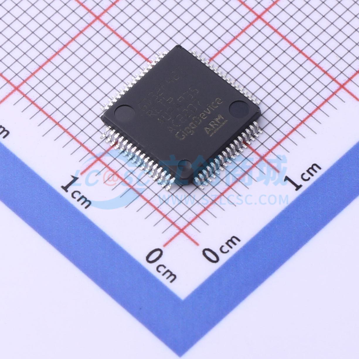 Vi điều khiển MCU GD32F427RET6 GigaDevice LQFP-64(10x10) - Techcore Việt Nam