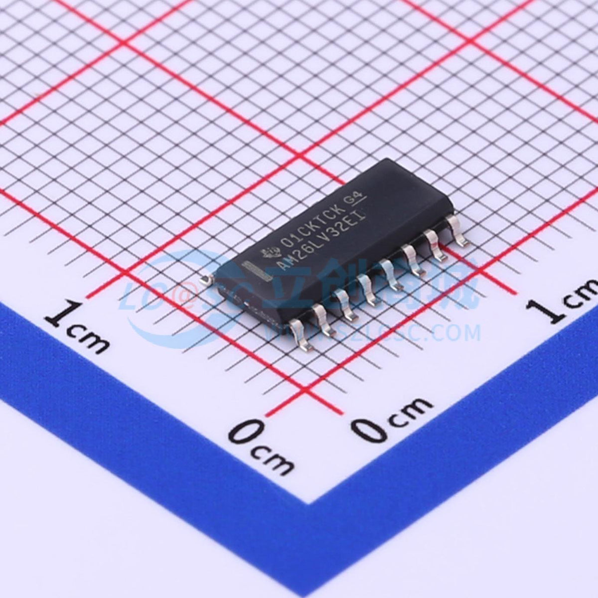 IC giao tiếp RS-485/RS-422 AM26LV32EIDR Texas Instruments SOIC-16 - Techcore Việt Nam