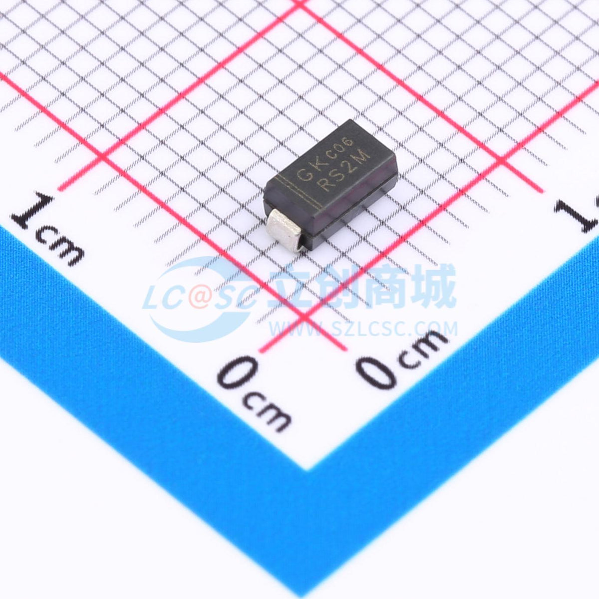Diode phục hồi nhanh RS2M GOODWORK 1.3V@2A - Techcore Việt Nam